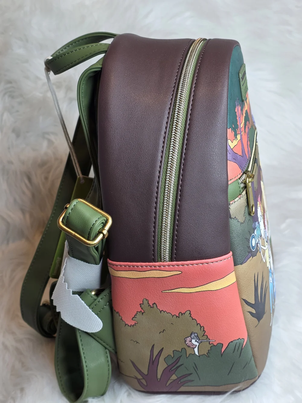 Nickelodeon x Loungefly Rugrats Printed Kids Mini Backpack - Multicolor NWT